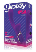 Bodywand G-Play Rechargeable Silicone G-Spot & Clitoral Vibrator - Purple