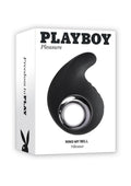 Playboy Ring my Bell Rechargeable Silicone Vibrator - Black