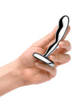 B-Vibe Stainless Steel Prostate Plug - Silver