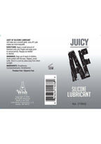 Juicy AF Silicone Lubricant 4oz
