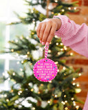 Come Sit By Me Needlepoint Ornament