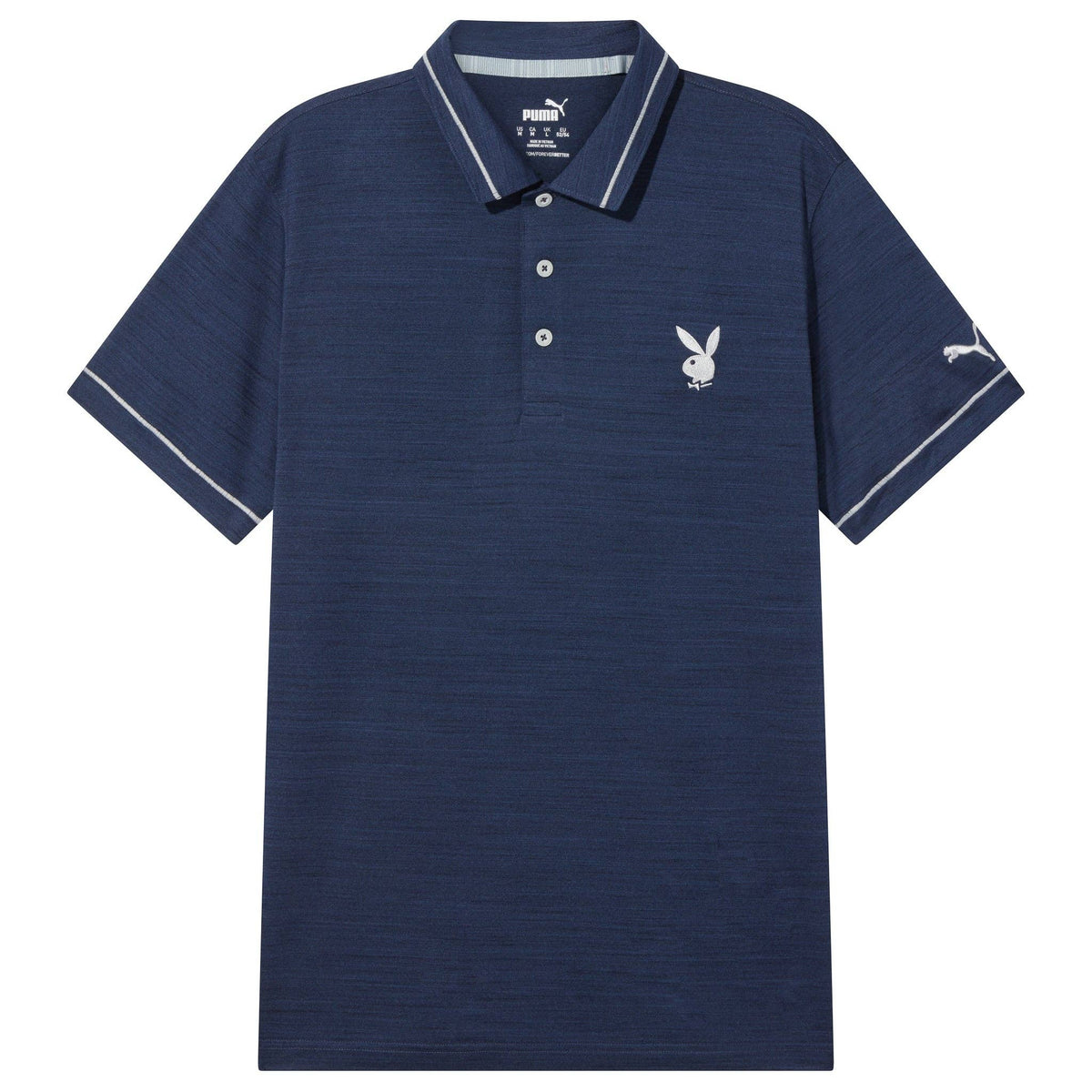 PLAYBOY Puma Golf Tipped Performance Polo