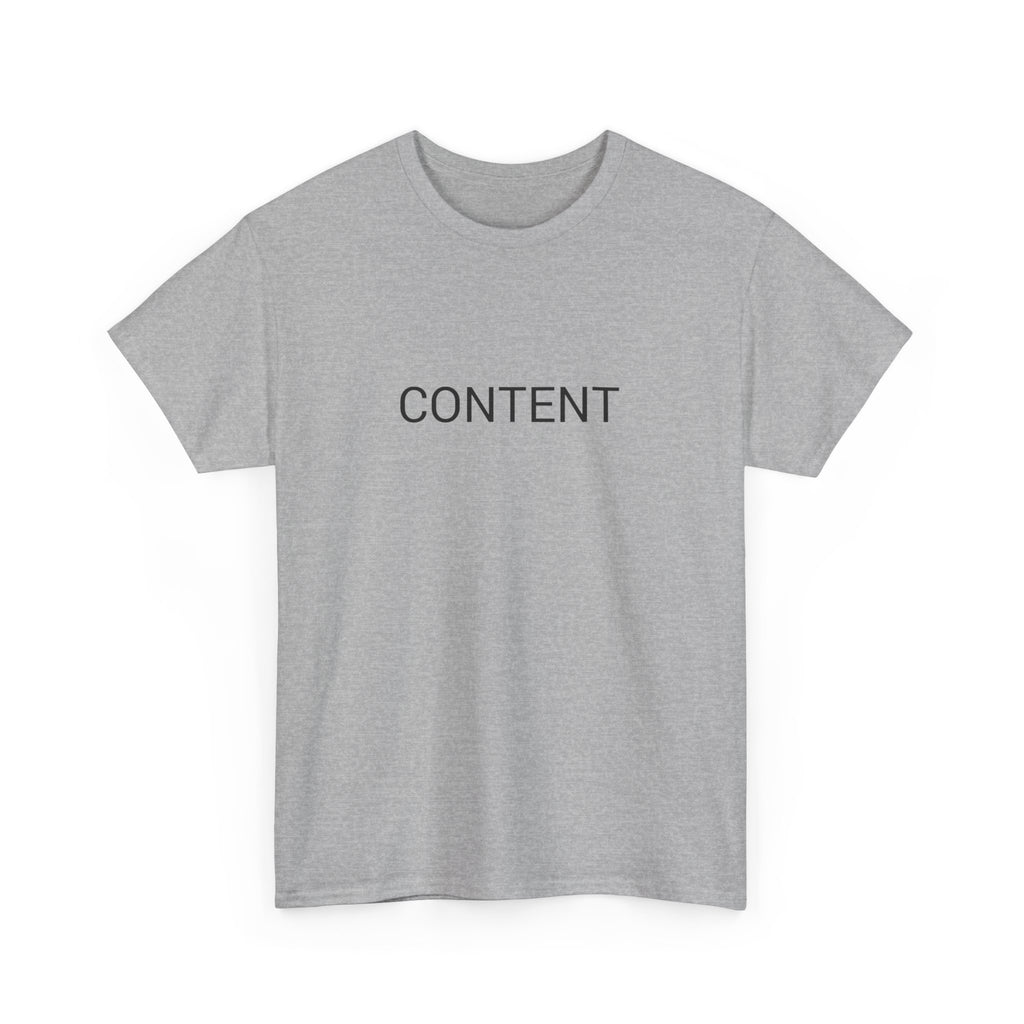 CONTENT TEE BY CULTUREEDIT AVAILABLE IN 13 COLORS