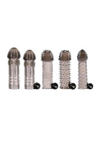Selopa Choose Your Adventure Penis Sleeve Set (5 Piece) - Gray