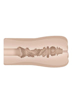 Zero Tolerance Tight Lipped Rechargeable Pussy Masturbator - Vanilla