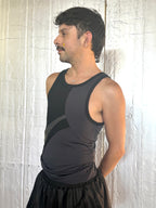 GMBH SHADEY MULTI-PANEL TANK TOP