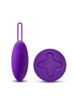 Wellness Imara Rechargeable Silicone Vibrating Egg with Remote Control - Purple