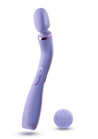 Wellness Eternal Wand Rechargeable Silicone Vibrating Wand with Remote Control - Lavender