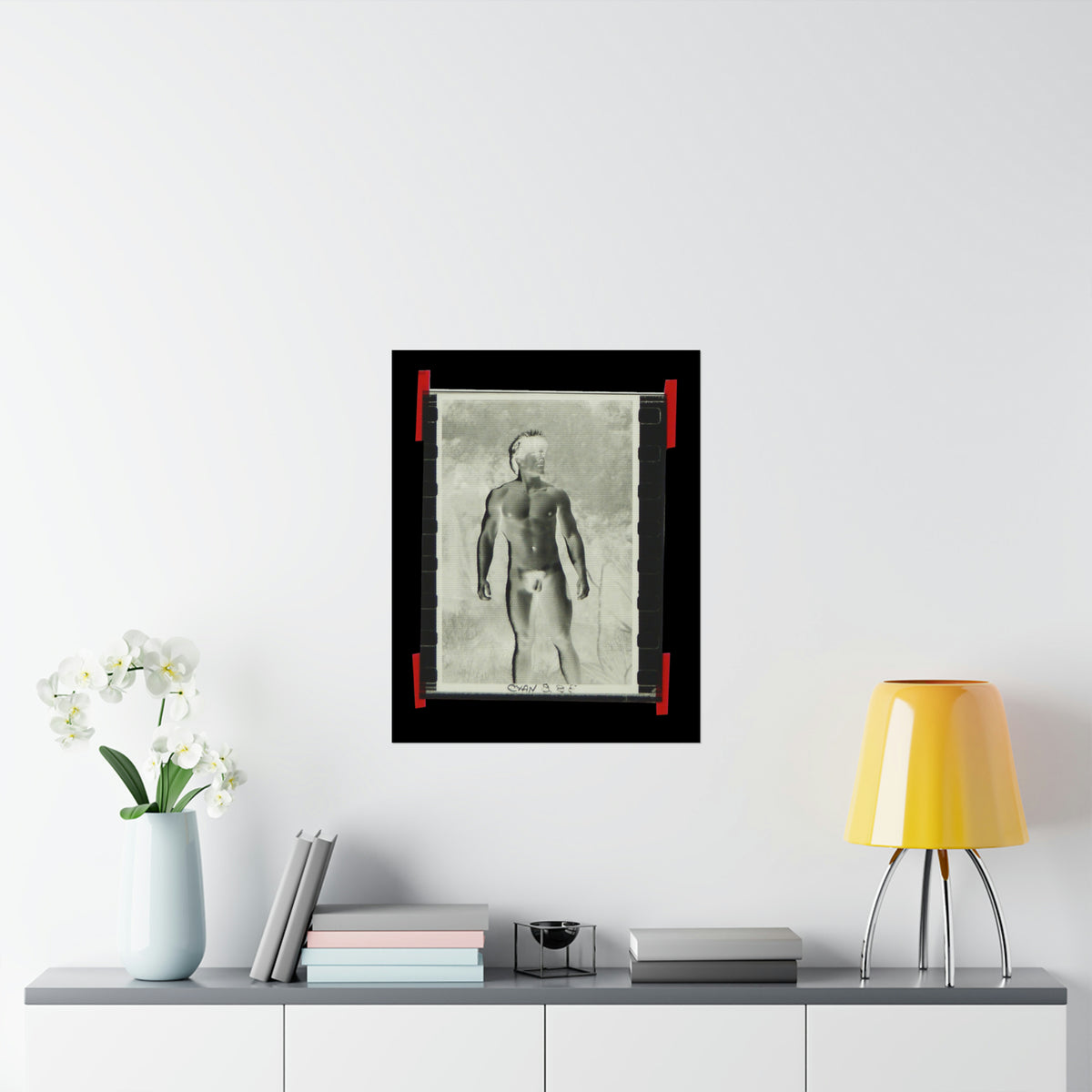 90S VINTAGE GAY PORN TRANSPARENCY Matte Vertical Poster #18