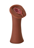 PDX Extreme Wet Pussies Juicy Snatch Self Lubricating Stroker - Chocolate