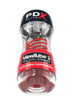 PDX Elite ViewTube 2 Stroker - Clear/Red