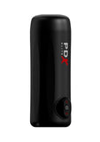 PDX Elite Moto Milker Rechargeable Masturbator - White/Black