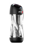 PDX Elite ViewTube Pro Rechargeable Stroker - Clear/Black