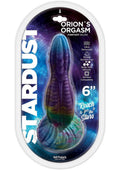 Stardust Orion's Orgasm Silicone Dildo with Suction Cup 6in - Multicolor