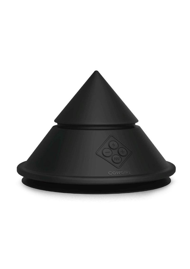 Cowgirl Cone Premium Sex Machine with App and Remote Control - Black