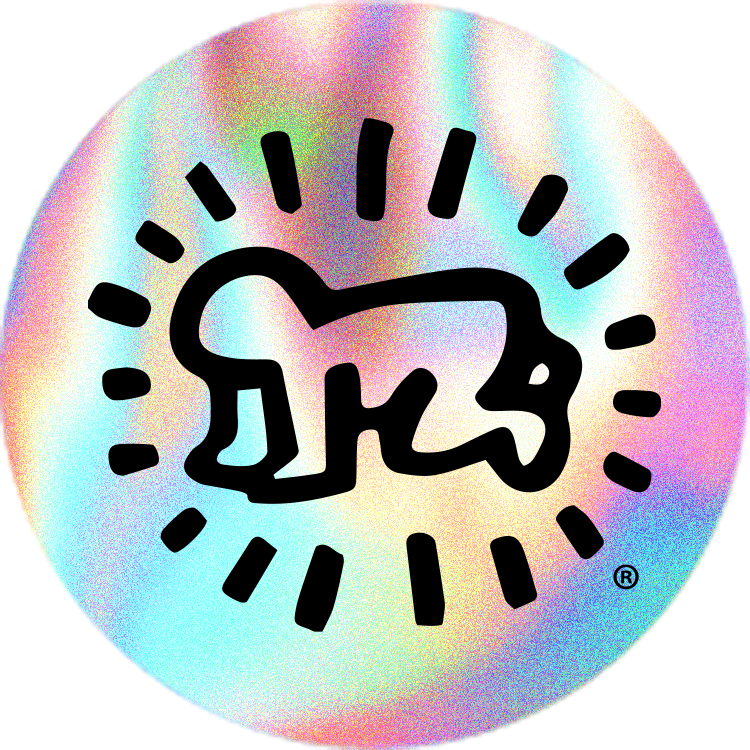 Radiant Baby by Keith Haring - Die-Cut Sticker (Holidays)