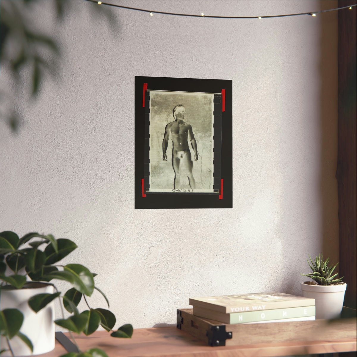 90S VINTAGE GAY PORN TRANSPARENCY Matte Vertical Poster #18
