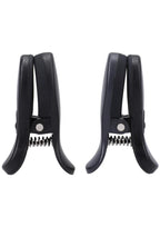Merci Vibro Grippers Vibrating Nipple Clamps with Rechargeable Case - Black