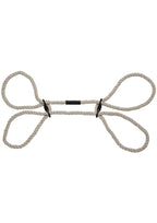 Merci Restrain 6mm Hemp Wrist or Ankle Cuffs - Tan