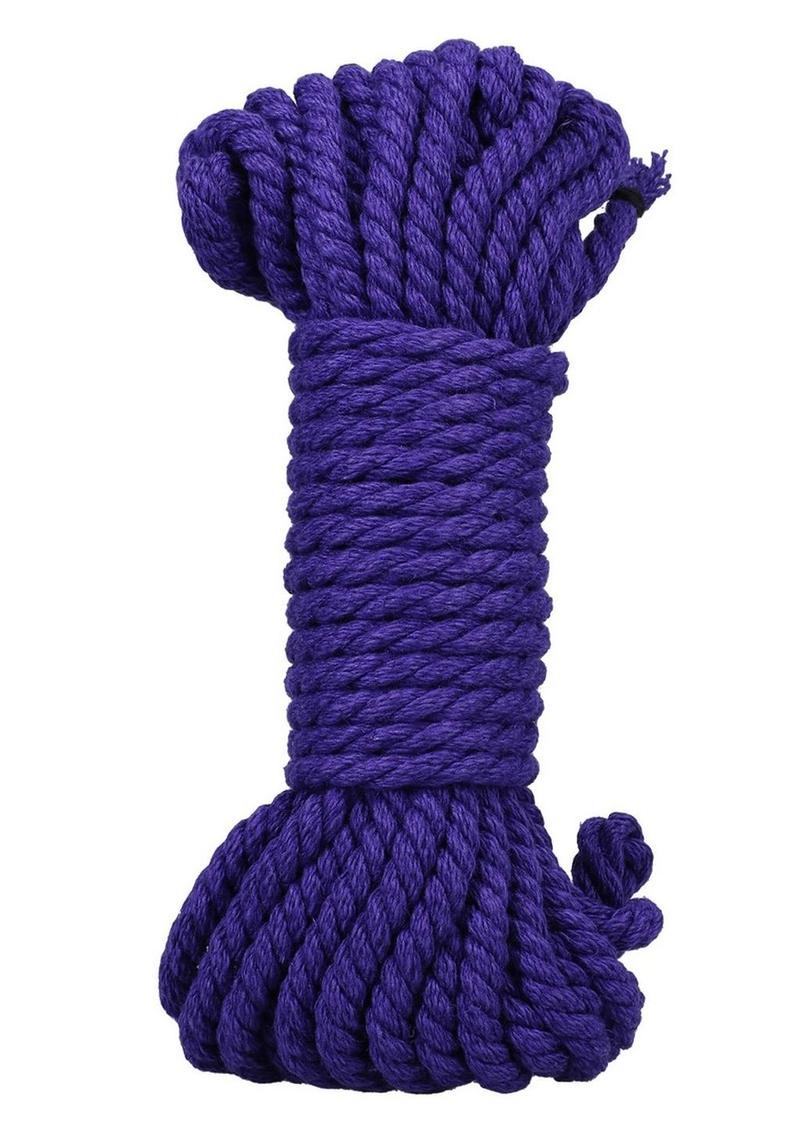 Merci Bind & Tie 6mm Hemp Bondage Rope 30ft - Purple