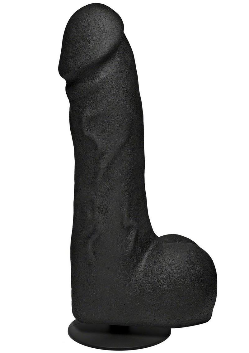 Merci The Really Big Dick with XL Removable Vac-U-Lock Suction Cup 12in - Black