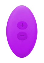 In a Bag Silicone Rechargeable Magnetic Panty Vibe with Remote Control - Purple