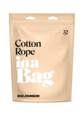 In a Bag Cotton Rope 32ft - Black