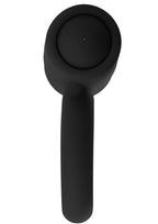 In a Bag Silicone Vibrating C-Ring - Black