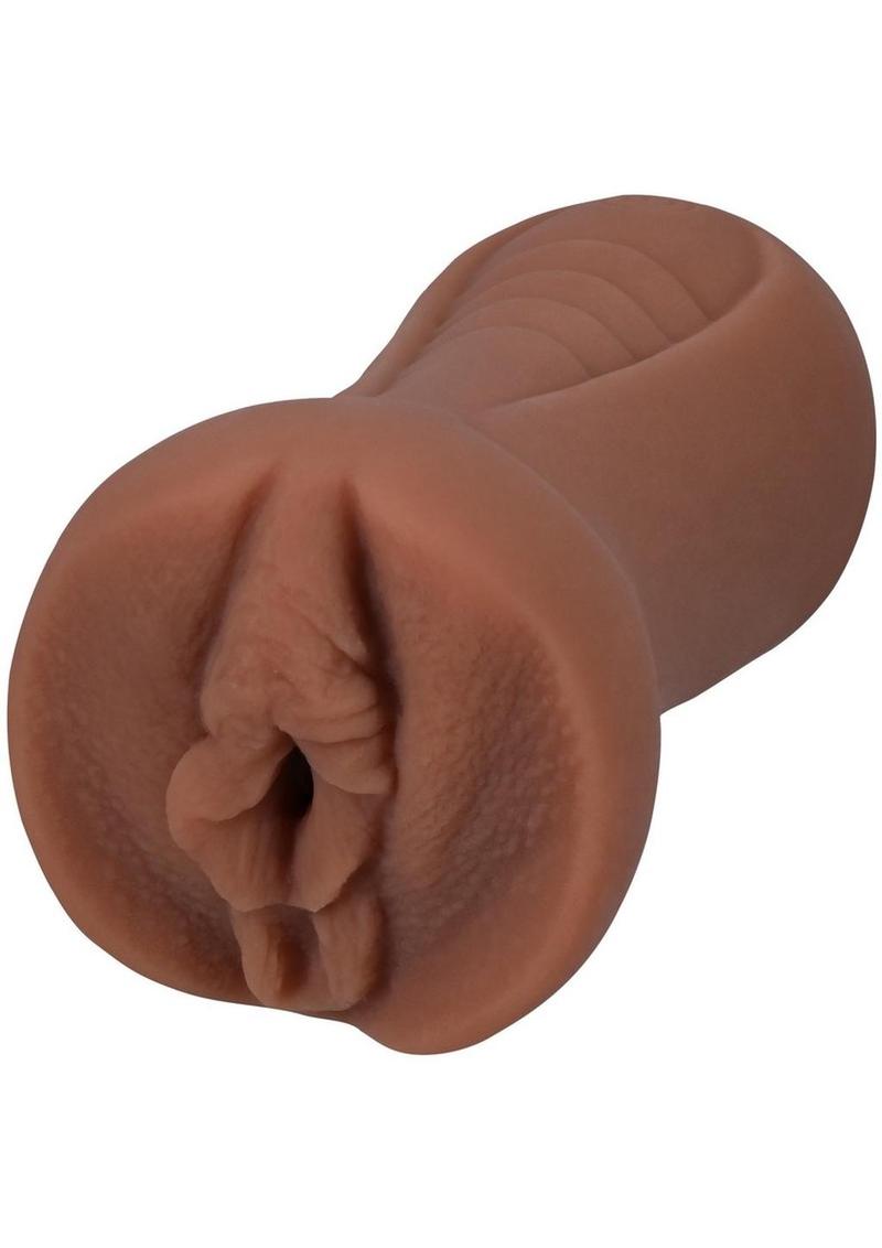 Signature Strokers Scarlet Scandal Ultraskyn Pocket Masturbator - Pussy - Caramel
