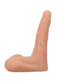 Doc Johnson Signature Cocks Ultraskyn Lucas Frost Dildo with Removable Suction Cup 7in - Vanilla