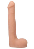 Doc Johnson Signature Cocks Ultraskyn Oliver Flynn Dildo with Removable Suction Cup 10in - Vanilla