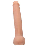 Doc Johnson Signature Cocks Ultraskyn Oliver Flynn Dildo with Removable Suction Cup 10in - Vanilla
