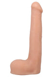 Doc Johnson Signature Cocks Ultraskyn Oliver Flynn Dildo with Removable Suction Cup 10in - Vanilla