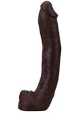 Doc Johnson Signature Cocks Ultraskyn Dredd Dildo with Removable Suction Cup 13.5in - Chocolate