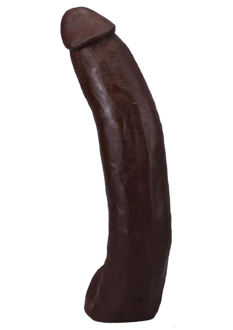 Doc Johnson Signature Cocks Ultraskyn Dredd Dildo with Removable Suction Cup 13.5in - Chocolate