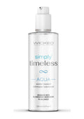 Wicked Simply Timeless Aqua Water Based Personal Lubricant 4oz.