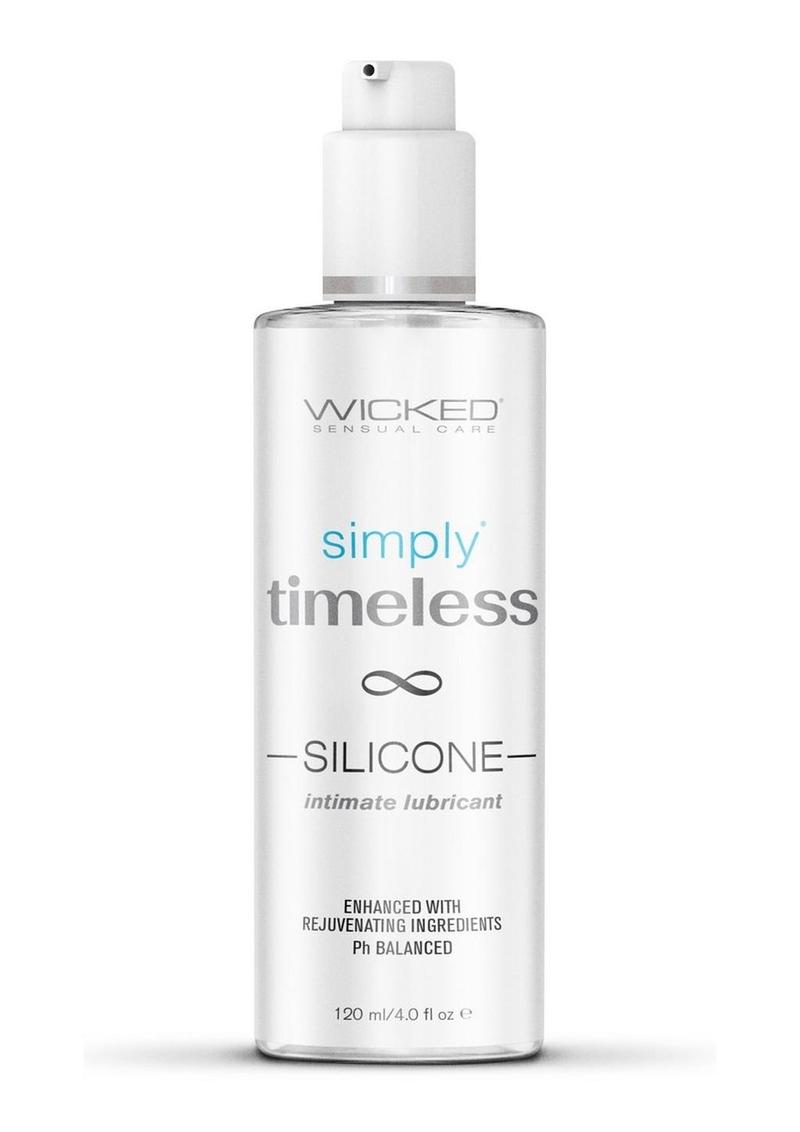 Wicked Simply Timeless Silicone Personal Lubricant 4oz
