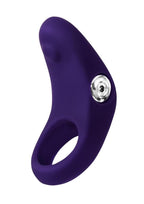VeDo Rev Silicone Rechargeable Vibrating Cock Ring - Purple