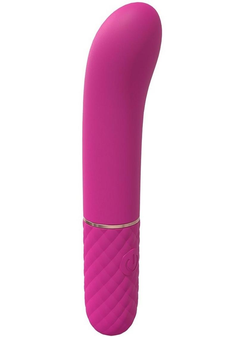 LoveLine Dolce Silicone Rechargeable 10 Speed Mini G-Spot Vibrator - Pink