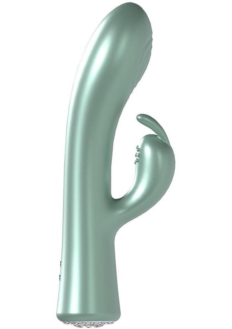 LoveLine La Perla I Rechargeable 10 Speed Rabbit Vibrator - Green