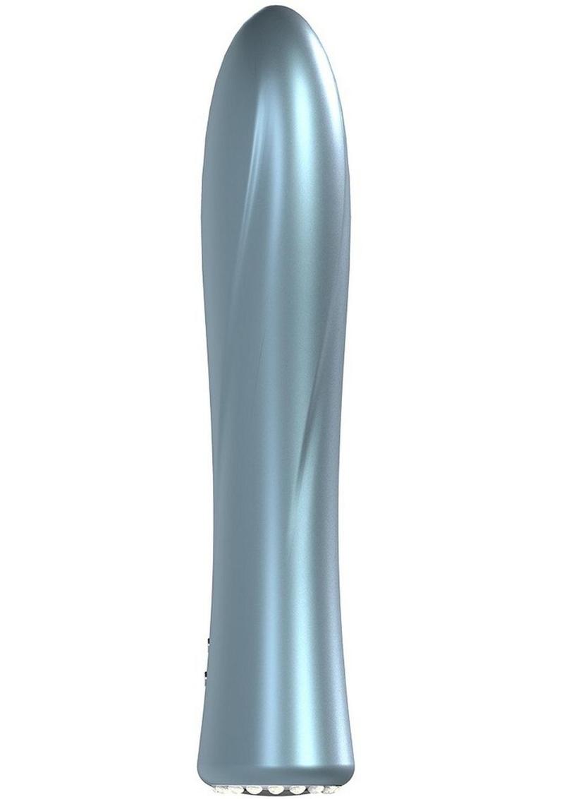 LoveLine La Perla II Rechargeable 10 Speed Vibrator - Blue