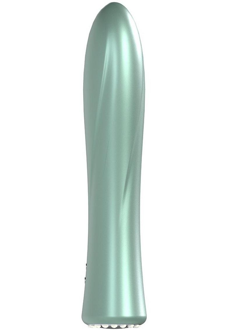 LoveLine La Perla II Rechargeable 10 Speed Vibrator - Green