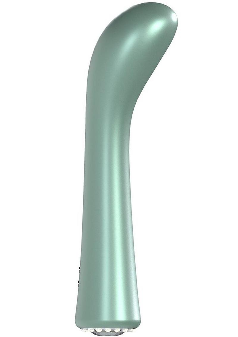 LoveLine La Perla III Rechargeable 10 Speed G-Spot Vibrator - Green