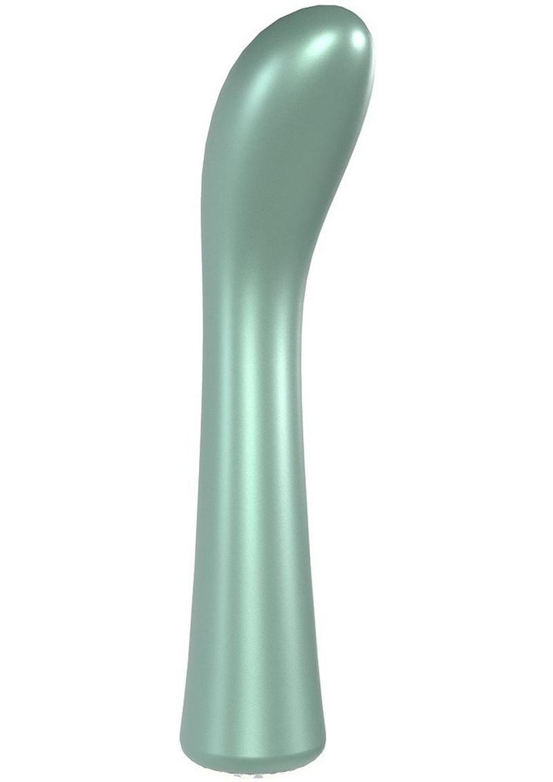 LoveLine La Perla III Rechargeable 10 Speed G-Spot Vibrator - Green