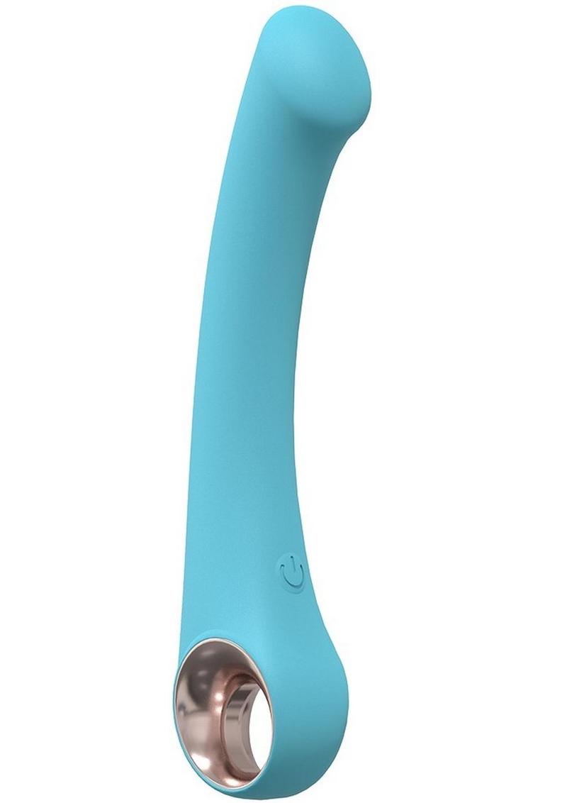 LoveLine Luscious Rechargeable 10 Speed G-Spot Vibrator - Blue