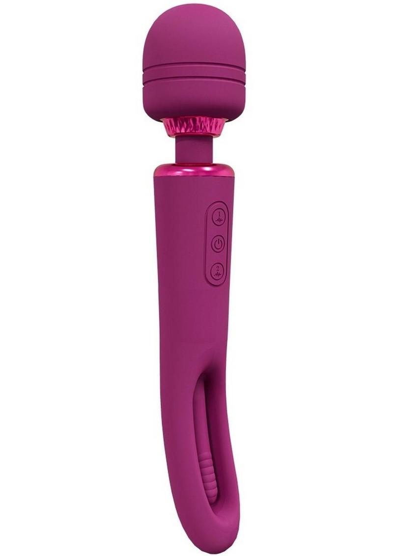Vive Kiku Rechargeable Double Ended Wand - Pink