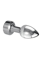 Gender X Rockin Rechargeable Metal Mini Plug - Silver