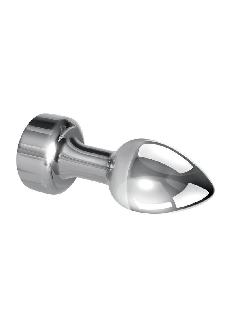 Gender X Rockin Rechargeable Metal Mini Plug - Silver