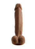 Selopa Natural Feel Dildo 6.5in with Balls - Chocolate
