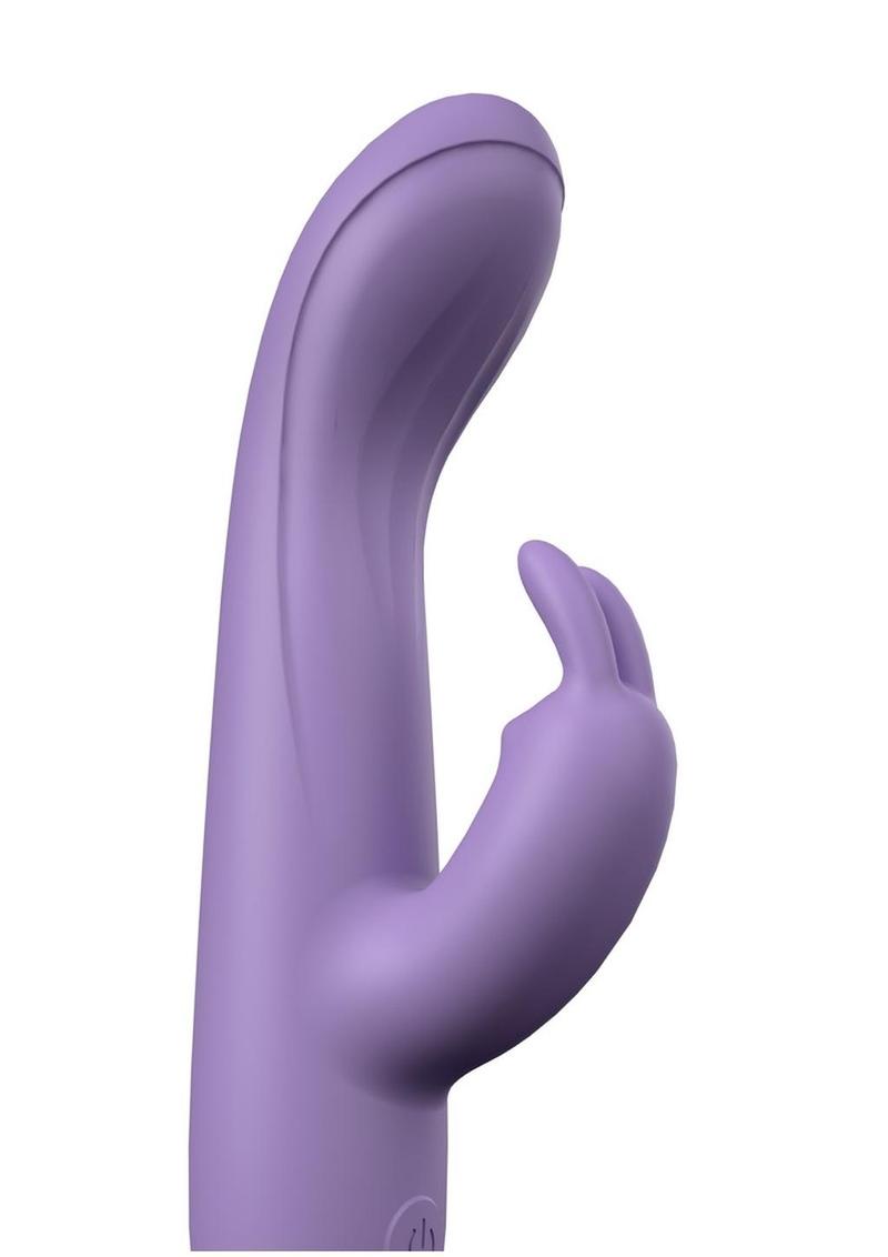 PrimO Rabbit Rechargeable Silicone Vibrator - Lavender
